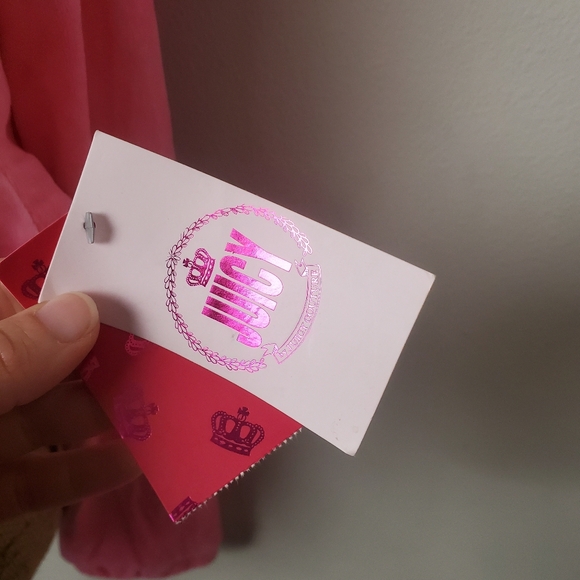 Barbie Hot Pink Juicy Crop Top Long Sleeve Sweater XXL - Picture 4 of 16